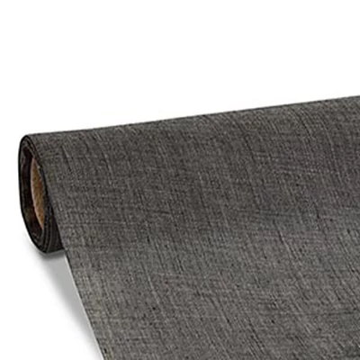 Textil asztali futó, asztalközép, 28 cm, 3 méter - 85 antracit