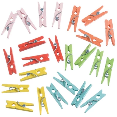 Facsipesz, 30 mm, 24 db - vegyes színű