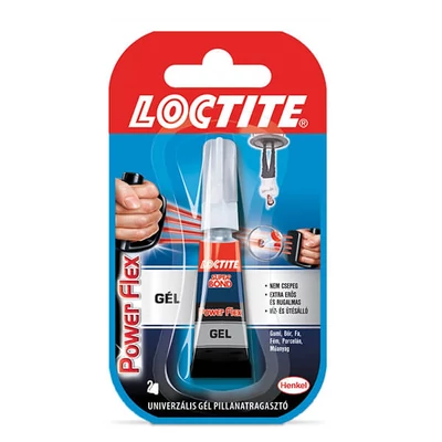 Loctite,  Super Bond Power Flex Gel pillanatragasztó, 2 g