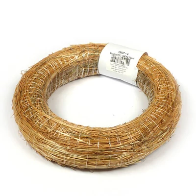 Szalma koszorúalap - 25 cm