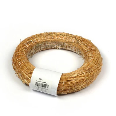 Szalma koszorúalap - 20 cm