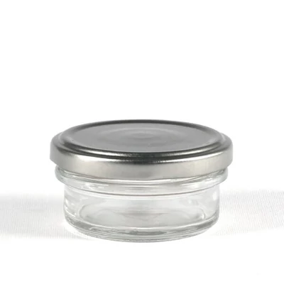 Befőttes üveg - 65 ml, pástétomos