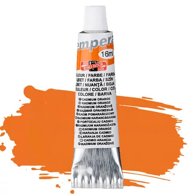 KOH-I-NOOR tempera, 16 ml - kadmium narancssárga