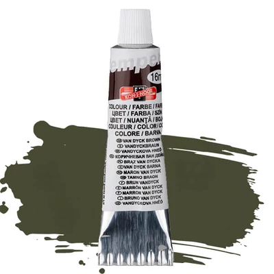 KOH-I-NOOR tempera, 16 ml - van dyck barna
