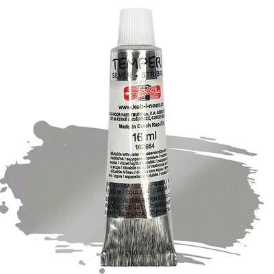 KOH-I-NOOR tempera, 16 ml - ezüst