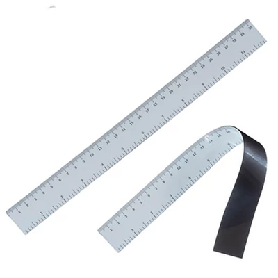 Vonalzó, hajlítható mágneses, 2 db