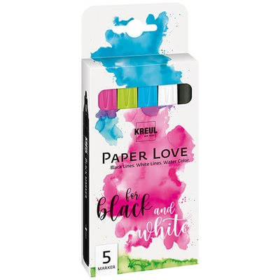 Paper Love marker készlet, Kreul, 5 db