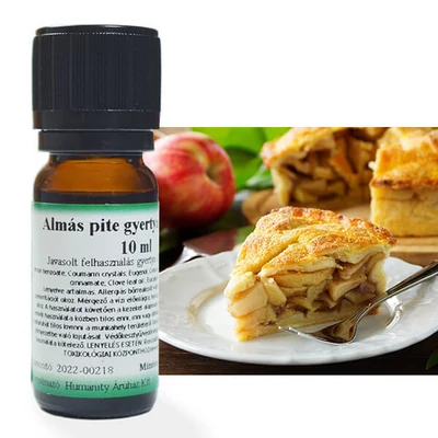 Illóolaj gyertyához, 10 ml - almás pite gyertyaillat