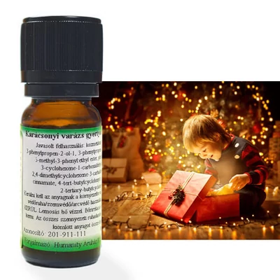 Illóolaj gyertyához, 10 ml - karácsonyi varázs gyertyaillat	
