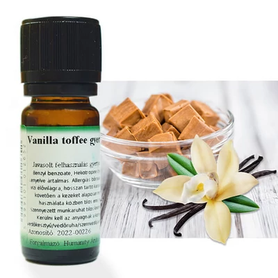 Illóolaj gyertyához, 10 ml - vanília és karamell gyertyaillat