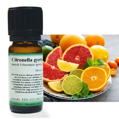Illóolaj gyertyához, 10 ml - citronella gyertyaillat