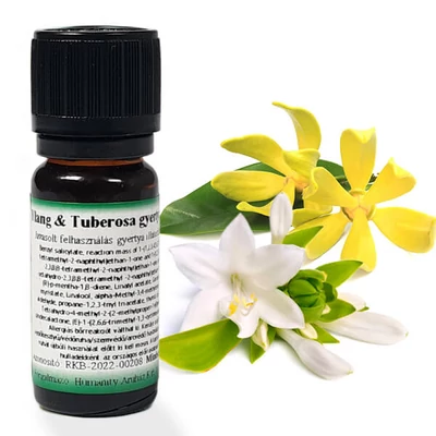 Illóolaj gyertyához, 10 ml - ilang és tubarózsa gyertyaillat