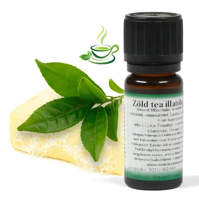 Illatolaj szappanhoz, 10 ml - Zöld tea