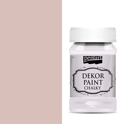 Pentart Dekor Paint Chalky krétafesték, 100 ml - viktoriánus rózsaszín