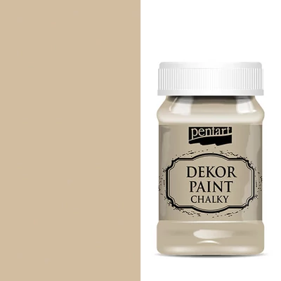 Pentart Dekor Paint Chalky krétafesték, 100 ml - cappuccino