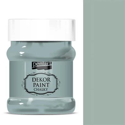 Pentart Dekor Paint Chalky krétafesték, 230 ml - country-kék
