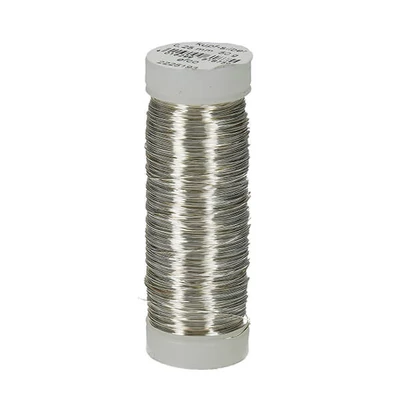 Ékszer drót, 0,25 mm, 100 m - ezüst