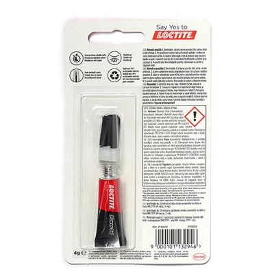Loctite,  Super Bond Power Gel pillanatragasztó, 3+1 g