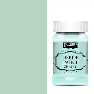 Pentart Dekor Paint Chalky krétafesték, 100 ml - patinazöld