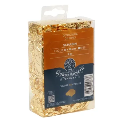 Manetti füstfólia (schabin), 16x16 cm törtarany, 2 g - C2.5 arany színű