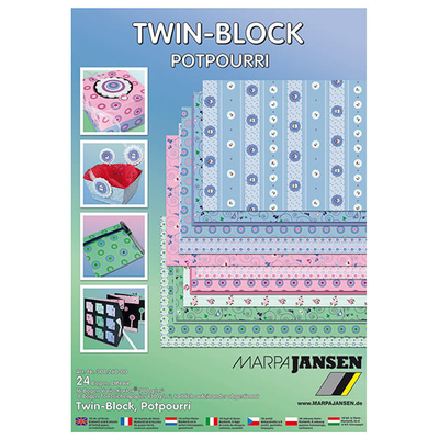 Twin-Block papírcsomag - potpourri