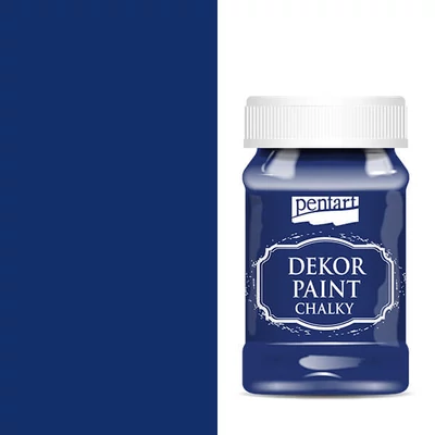 Pentart Dekor Paint Chalky krétafesték, 100 ml - kék