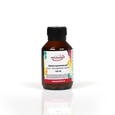Művészellátó dammárlakk, fényes - 100 ml