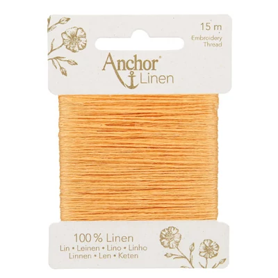 Hímzőfonal, Anchor Linen, 15 m - 10 barack