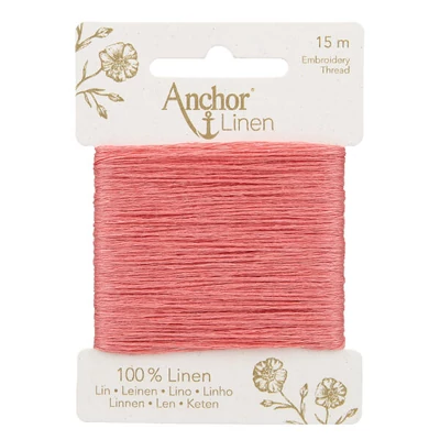 Hímzőfonal, Anchor Linen, 15 m - 16 rózsa