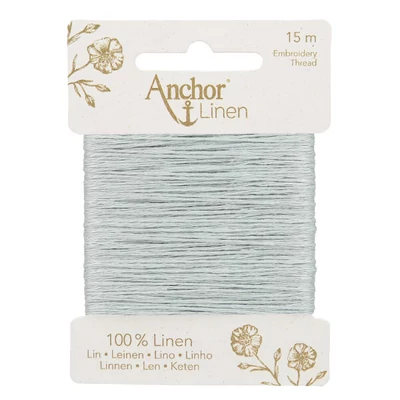 Hímzőfonal, Anchor Linen, 15 m - 34 felhőszürke