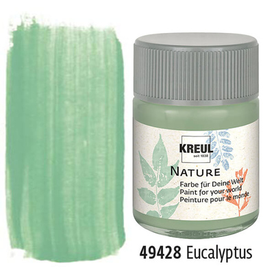 Nature természetes, ökológiai festék, Kreul, 50 ml - eucalyptus