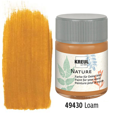 Nature természetes, ökológiai festék, Kreul, 50 ml - loam