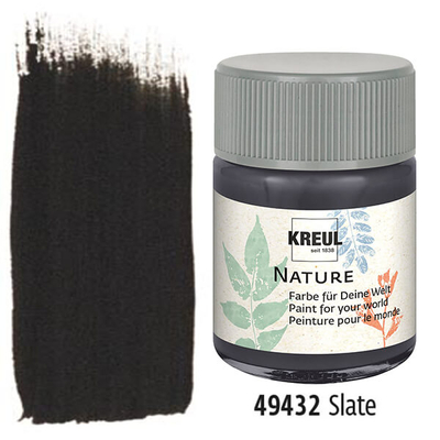 Nature természetes, ökológiai festék, Kreul, 50 ml - slate