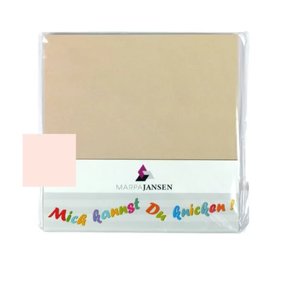 Origami papír, Duo-Color - 80 g, 60 db, 15x15 cm - bézs-púder