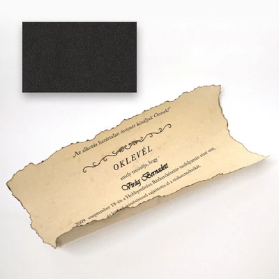 Elefántbőr papír, A4, 110 g - 90, fekete