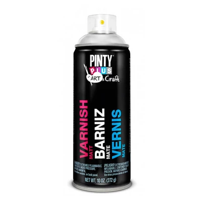 Lakkspray, 400 ml, Pinty Plus Art kézműves - matt lakk, oldószeres