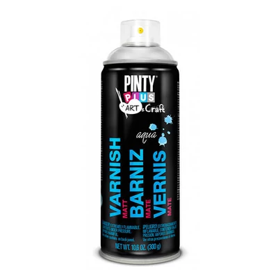 Lakkspray, 400 ml, Pinty Plus Art kézműves - matt lakk, vízbázisú