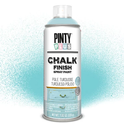 Krétafesték spray, Chalk Paint, Pinty Plus - fakó türkiz