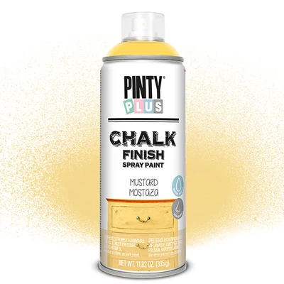 Krétafesték spray, Chalk Paint, Pinty Plus - mustársárga