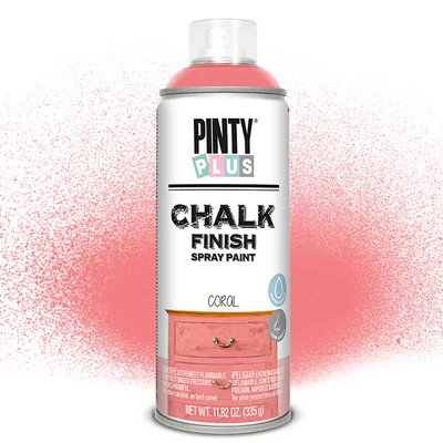 Krétafesték spray, Chalk Paint, Pinty Plus - korall