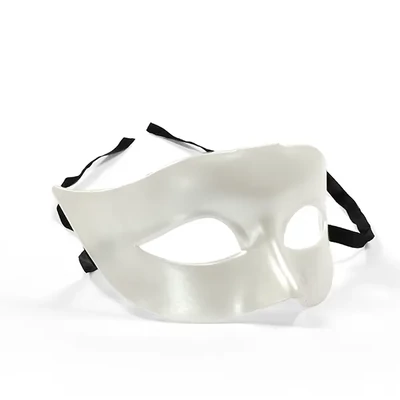 Álarc, polirezin - félmaszk, Velencei, 16,5x8 cm