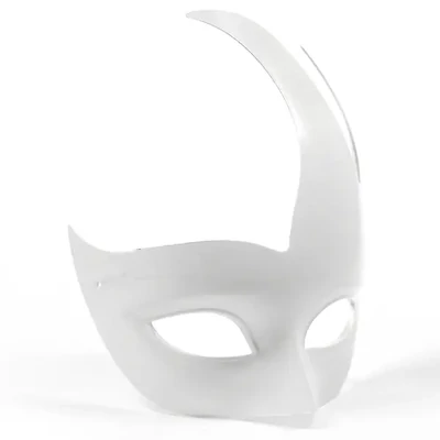 Álarc, polirezin - láng, 16,5x20 cm