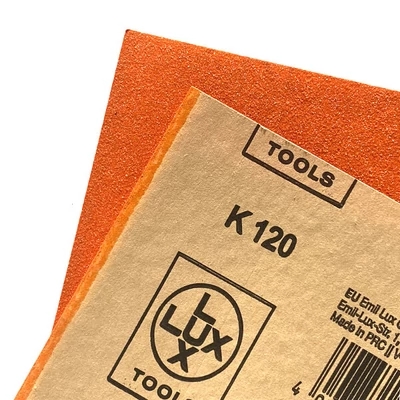 Csiszolópapír, 23x28 cm, LUX K120-as