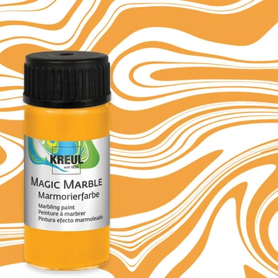 Márványozó festék, Kreul, 20 ml - napsárga
