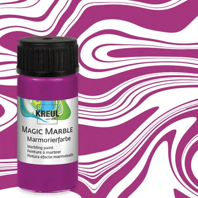 Márványozó festék, Kreul, 20 ml - magenta