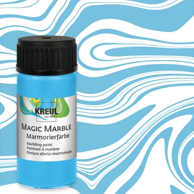 Márványozó festék, Kreul, 20 ml - világoskék