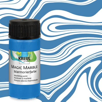 Márványozó festék, Kreul, 20 ml - kék