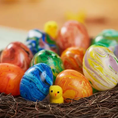 Márványozó festék készlet, Kreul, 6x20 ml - basic