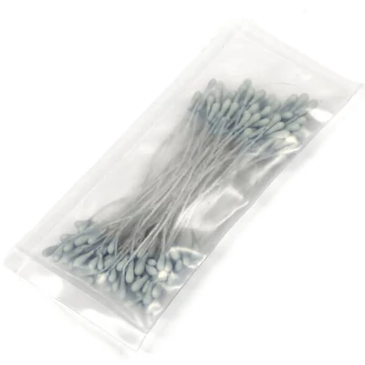 Virágbibe, virágporzó, 6 cm, 100 db - kékes szürke