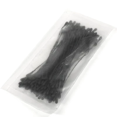 Virágbibe, virágporzó, 6 cm, 100 db - fekete
